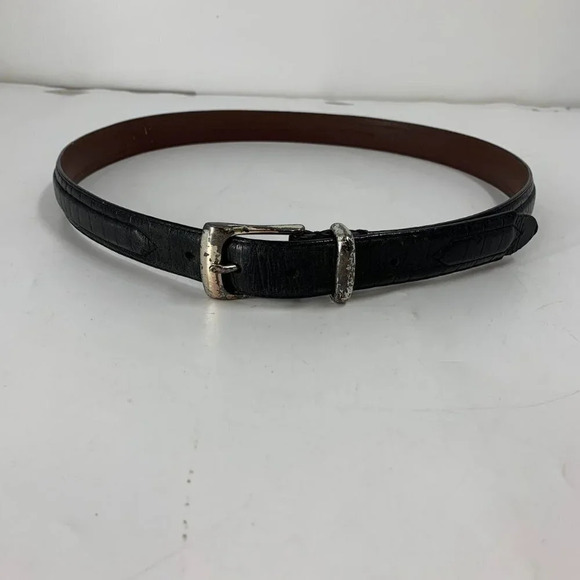 Fossil Men's Italian Full Grain Cowhide‎ Vintage Leather Belt Size 38 - Picture 1 of 10